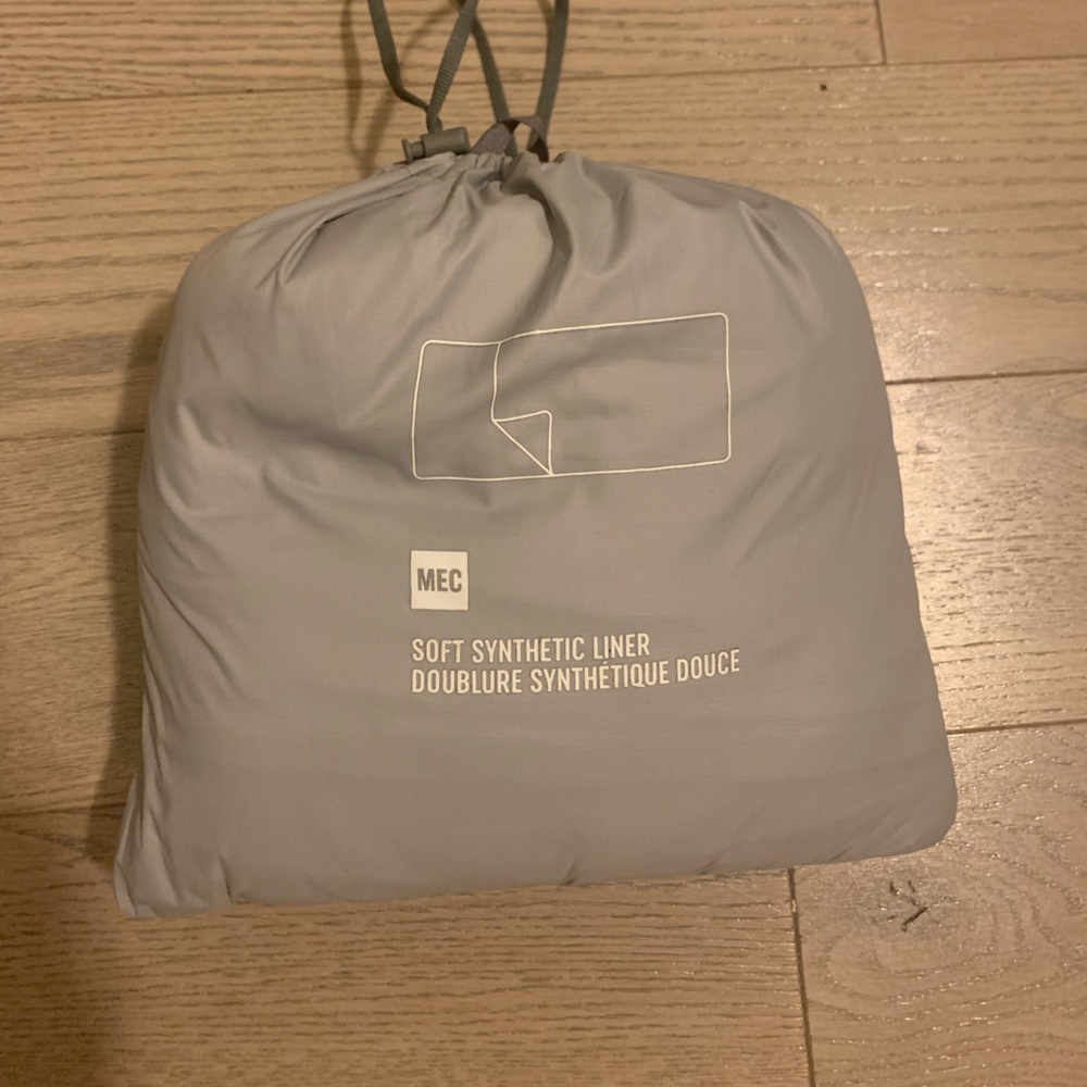 MEC Soft Synthetic Rectangular Sleeping Bag Liner